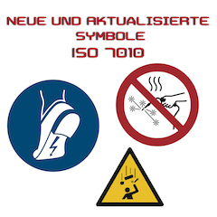 Neue und aktualisierte Symbole Norm DIN EN ISO 7010