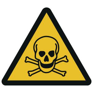 Warnung vor giftigen Stoffen (ASR A1.3)