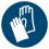 Handschutz benutzen (DIN EN ISO 7010)