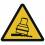 Warnung vor Kippgefahr beim Walzen (DIN 4844)