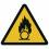 Warnung vor brandfördernden Stoffen (DIN EN ISO 7010)